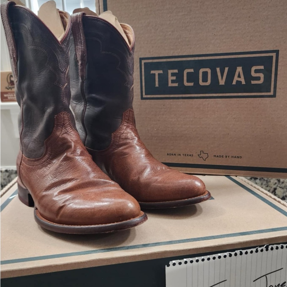 Tecovas Men's Brown Leather Boots